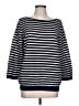 Banana Republic Stripes Blue Pullover Sweater Size L - photo 1