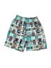 Unbranded 100% Cotton Plaid Teal Board Shorts Size 3 - photo 1