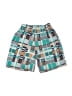 Unbranded 100% Cotton Plaid Teal Board Shorts Size 3 - photo 2