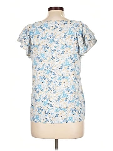 LC Lauren Conrad Short Sleeve Blouse (view 2)