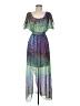 Cato Paisley Blue Cocktail Dress Size 8 - photo 1