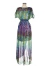 Cato Paisley Blue Cocktail Dress Size 8 - photo 2