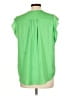Chaus 100% Polyester Green Sleeveless Blouse Size L - photo 2