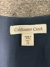 Coldwater Creek 100% Rayon Blue Sleeveless Blouse Size 18 - photo 7