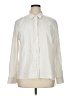 Escada Sport Solid Ivory Long Sleeve Button-Down Shirt Size EU 46 / US 16 - photo 1