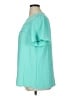 Assorted Brands Teal Short Sleeve Blouse Size XL - photo 5