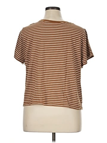 a.n.a. A New Approach Short Sleeve Top (view 2)