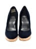 Stuart Weitzman Blue Wedges Size 9 - photo 2