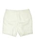 Talbots 100% Linen Solid Ivory Shorts Size 12 Petite - photo 2
