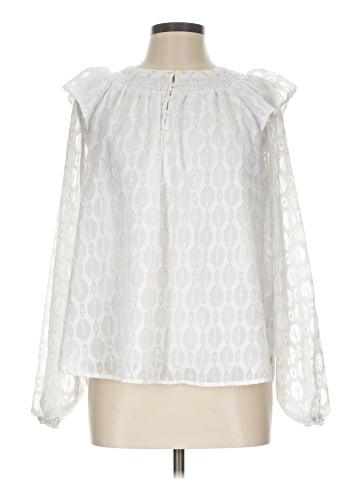 Ann Taylor LOFT Long Sleeve Blouse (view 1)