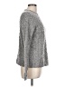 Eileen Fisher Tweed Gray Wool Sweater Size L - photo 4