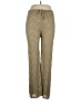 Unbranded 100% Polyester Chevron-herringbone Gold Tan Casual Pants Size XL - photo 1