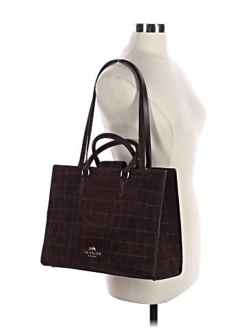 Coach Leather Tote (view 2)