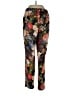 J.Crew Collection 100% Polyester Floral Black Casual Pants Size 8 - photo 2