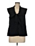 Ann Taylor LOFT Black Sleeveless Blouse Size M - photo 1