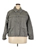 Peace Love World Solid Gray Jacket Size 2X - photo 1