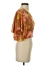Tiny 100% Rayon Orange Short Sleeve Blouse Size XS - photo 4
