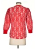 CAbi 100% Cotton Red 3/4 Sleeve Blouse Size S - photo 2