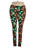 Lularoe Print Green Leggings Size 2X (TC2) - photo 1
