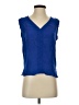 A.L.C. Blue Sleeveless Blouse Size S - photo 1