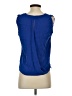 A.L.C. Blue Sleeveless Blouse Size S - photo 2