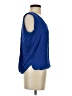 A.L.C. Blue Sleeveless Blouse Size S - photo 4