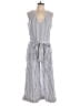 BeachLunchLounge Stripes Gray Jumpsuit Size L - photo 1