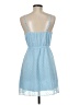 Unbranded 100% Polyester Polka Dots Blue Casual Dress Size M - photo 2