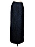 JS Collections 100% Acetate Paisley Blue Formal Skirt Size 6 - photo 1