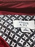 Crown & Ivy 100% Polyester Burgundy Vest Size M - photo 3