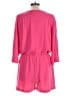 Trina Turk 100% Polyester Solid Pink Romper Size L - photo 2