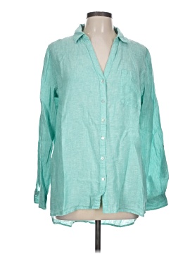 Sigrid Olsen Long Sleeve Button Down Shirt