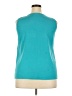 Jaclyn Smith Teal Sleeveless Top Size XL - photo 2