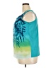 Jaclyn Smith Teal Sleeveless Top Size XL - photo 5