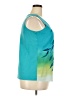 Jaclyn Smith Teal Sleeveless Top Size XL - photo 4