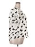 Sweet Rain 100% Polyester Ivory Short Sleeve Blouse Size 2X - photo 4