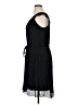 Robbie Bee Solid Black Casual Dress Size 14 - photo 5
