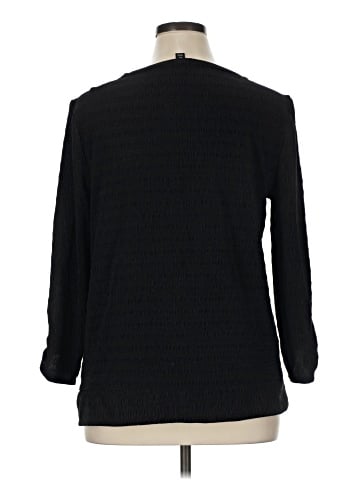 Simply Vera Vera Wang 3/4 Sleeve T-Shirt (view 2)