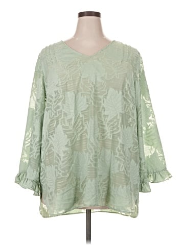IMAN 3/4 Sleeve Blouse (view 1)