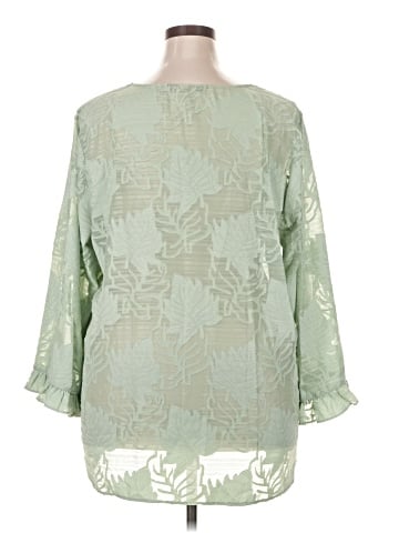 IMAN 3/4 Sleeve Blouse (view 2)