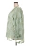 IMAN 100% Polyester Green 3/4 Sleeve Blouse Size 2X - photo 5