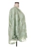 IMAN 100% Polyester Green 3/4 Sleeve Blouse Size 2X - photo 4