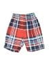 Unbranded 100% Cotton Plaid Red Shorts Size 3 - photo 1
