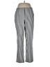 Lands' End Stripes Silver Casual Pants Size 10 - photo 1