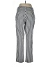 Lands' End Stripes Silver Casual Pants Size 10 - photo 2