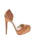Brian Atwood Orange Heels Size EU 37 - photo 1