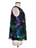 Ellen Tracy 100% Polyester Teal Sleeveless Blouse Size M - photo 4