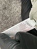 Eileen Fisher Solid Tan Gray Casual Pants Size 10 - photo 9