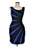 Guess Graphic Blue Cocktail Dress Size 8 - photo 1