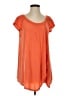 Free People Orange Short Sleeve Blouse Size S - photo 1